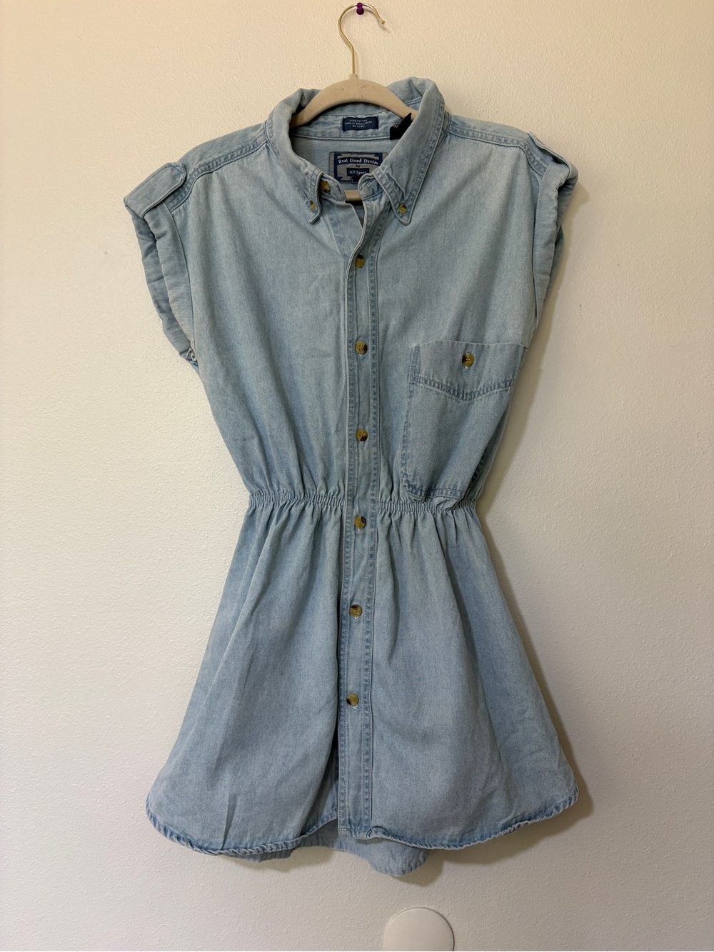 Vintage Real Good Denim by All Sport Mini Dress